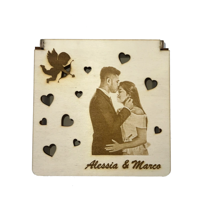 Scatola Personalizzata in Legno "Love Box"