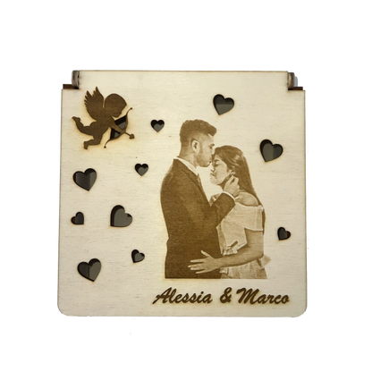 Scatola Personalizzata in Legno "Love Box"