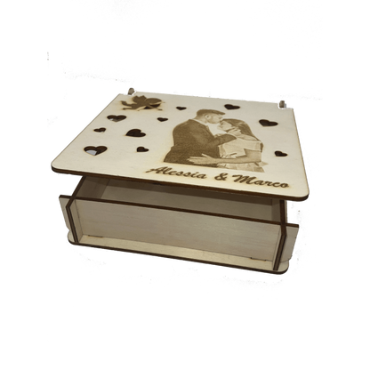 Scatola Personalizzata in Legno "Love Box"