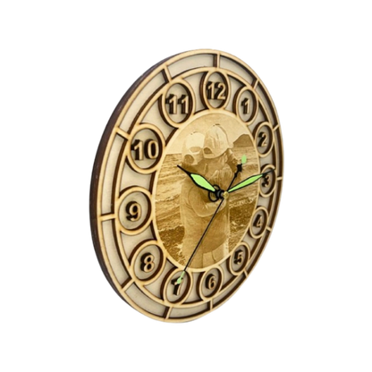 Orologio da Parete Personalizzato in Legno