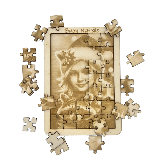 Puzzle in legno personalizzato