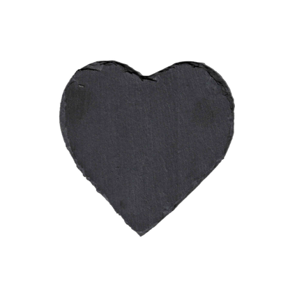 Cuore in Ardesia Personalizzato Inciso al Laser