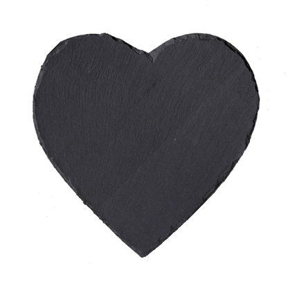 Cuore in Ardesia Personalizzato Inciso al Laser